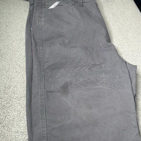 Ariat Rebar Perfect Rise Made Tough Straight Pant Womens 33R Fits 36x31.5 Gray - Picture 14 of 16